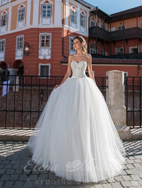 Свадебное платье бюстье фото