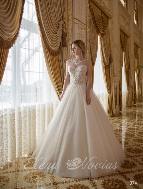 Пышное свадебное платье Elenanovias